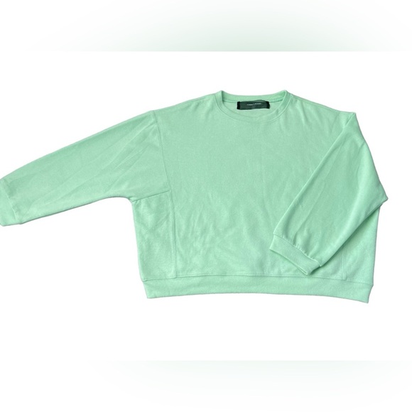 Code x Mode Boxy Cropped Sweatshirt size large - Picture 3 of 11